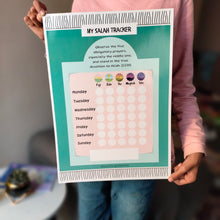 Salah Tracker for Kids – Colourful and Erasable Prayer Chart