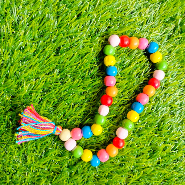 Multi colored Wooden Tasbeeh