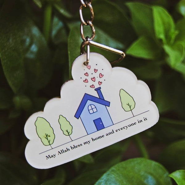 Acrylic Keychain | May Allah Bless My Home and Everyone In It