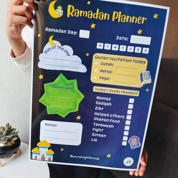 My Ramadan Planner – Interactive Ramadan Planner for Kids and Families
