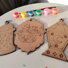 Ramadan Wooden Hangings DIY kit