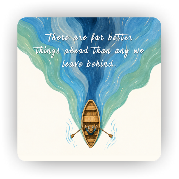 Islamic Fridge Magnet | There are far better things ahead...