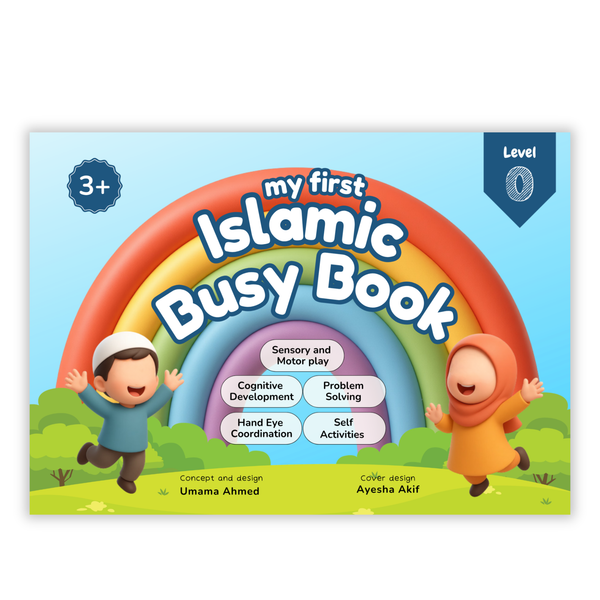 My First Islamic Busy Binder Level 0 | Islamic Learning Activities for Kids Ages 3+
