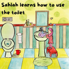 Sahlah Learns how to use the Toilet