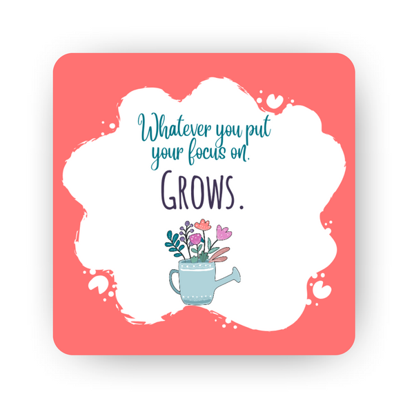 Islamic Fridge Magnet | Whatever you put your focus on grows