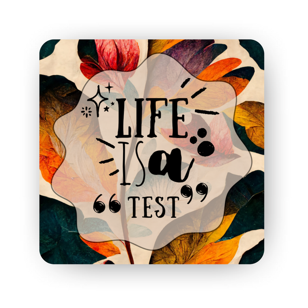 Islamic Fridge Magnet | Life is a test - 1
