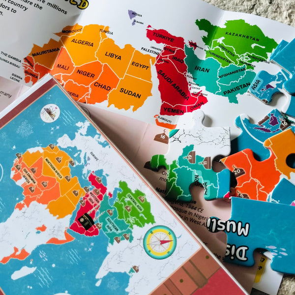 Muslim World Puzzle - 30 pieces