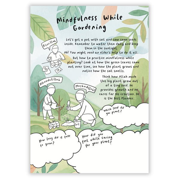 Moments with Allah - A Kids' Mindfulness Journal