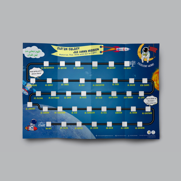 Juzz Amma memorization Chart
