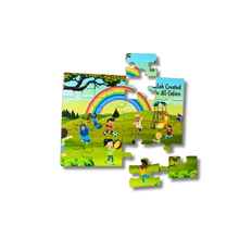 Allah Created Us in All Colors – 16 Pieces Puzzle