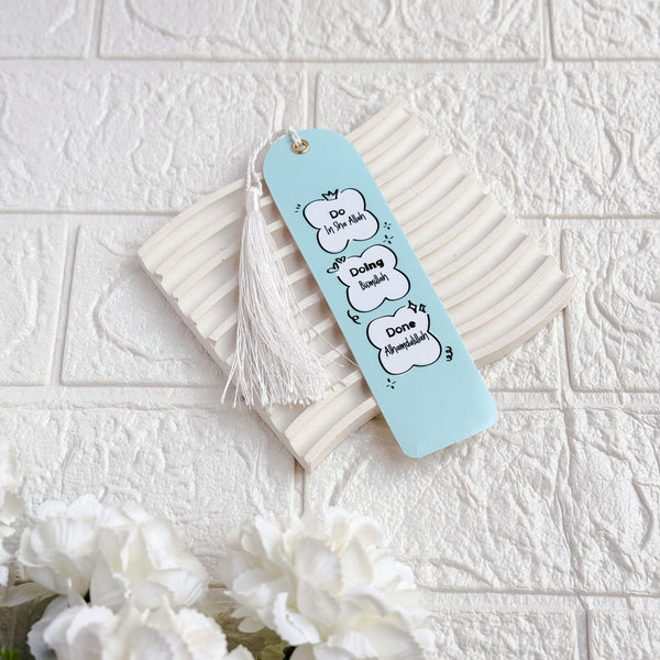 Islamic Bookmark | Find Peace in Salah