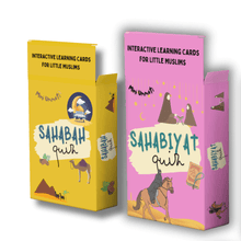 Muhammad ﷺ Quiz Bundle: Seerah, Hadith, Sahabah & Sahabiyat Quiz Cards