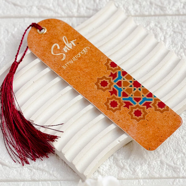 Islamic Bookmark | Sabr is my Strength