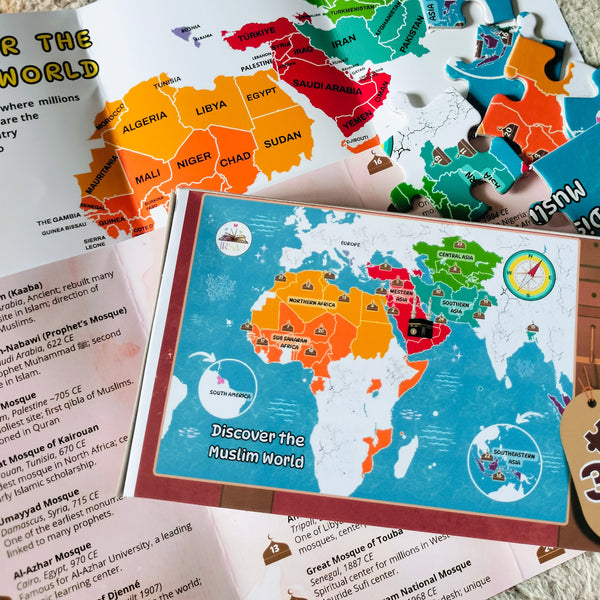 Muslim World Puzzle - 30 pieces