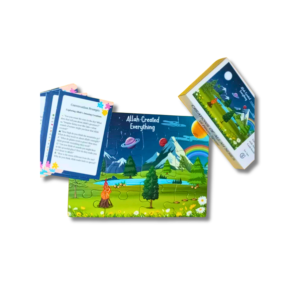 Allah Created Everything – 16 Pieces Puzzle